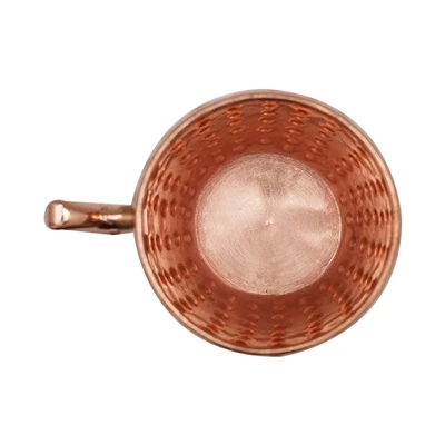 Gambar Mug Kerajinan Tembaga Motif Dot - Bronze