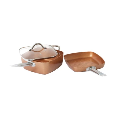 Gambar Culinart Perlengkapan Masak Ceramic Square Set 3 pcs