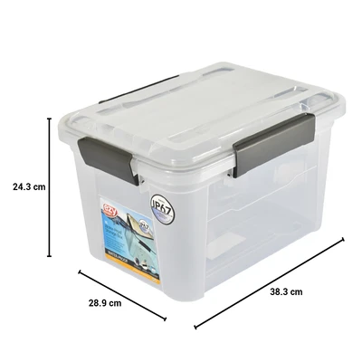 Gambar Ezy Storage Kotak Penyimpanan Dengan Tutup 38.3x28.9x24.3 cm