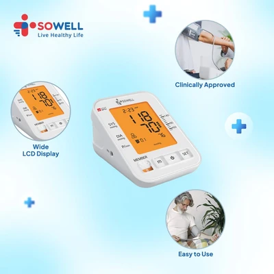 Gambar Sowell 3.9 Inch Monitor Pengukur Tekanan Darah Sdp-183