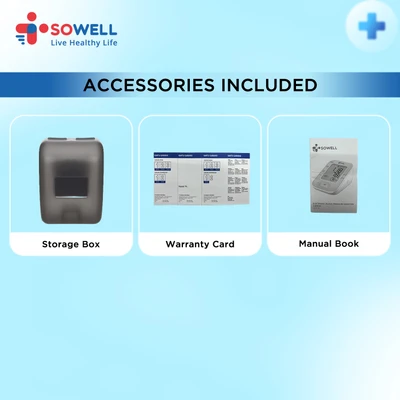 Gambar Sowell 2.35 Inch Monitor Pengukur Tekanan Darah