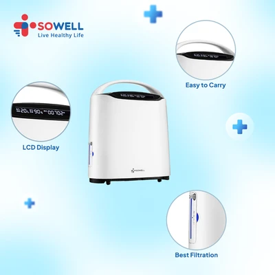 Gambar Sowell Oksigen Konsentrator 3 Ltr 150Va Src3-650