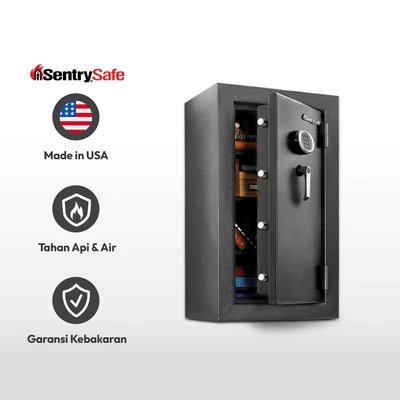 Gambar Sentry Safe 55.1x48.3x98.5 Cm Brankas Tahan Api & Air Digital Ef 4738e