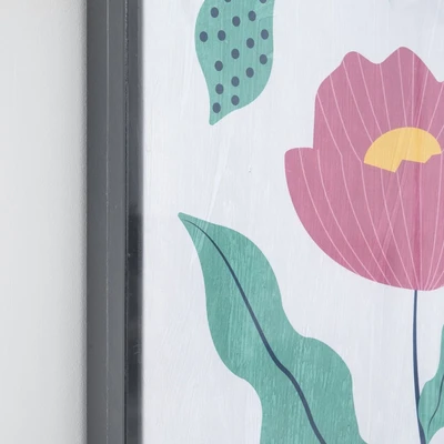 Gambar Informa Lukisan Kanvas Handmade & Print Flowers 82.6x122.6 cm V1 - Mix