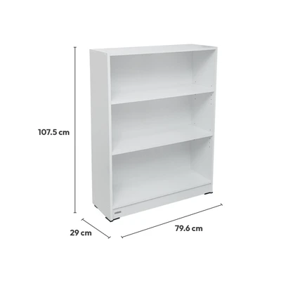 Gambar Informa Pablo Rak Buku 3 Tingkat - Putih