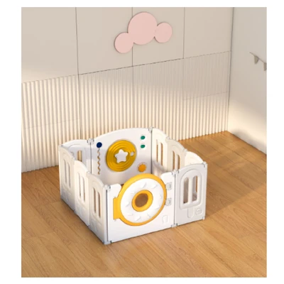 Gambar Little Giggles Pagar Pengaman Bayi Doughnut - Putih