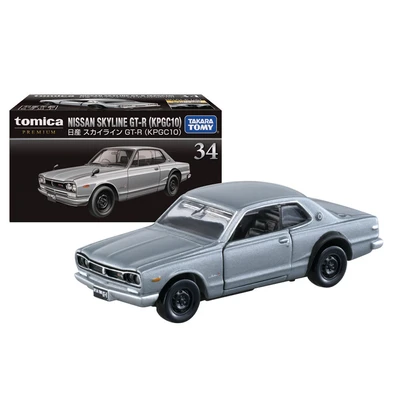Gambar Tomica Diecast Premium Nissan Skyline Gt-r Kpgc10 - Silver