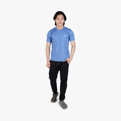 Gambar Alph Ukuran S T-shirt Dry Fit Pria - Biru