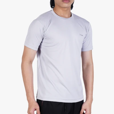 Gambar Alph Ukuran S T-shirt Dry Fit Pria - Abu-abu