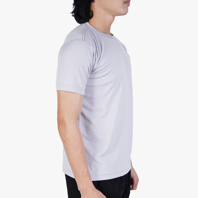 Gambar Alph Ukuran S T-shirt Dry Fit Pria - Abu-abu