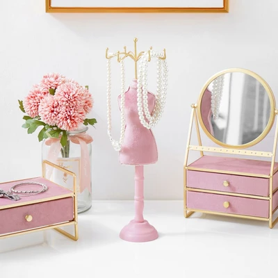 Gambar Informa Tempat Perhiasan Mannequin 12x10x39 cm - Pink