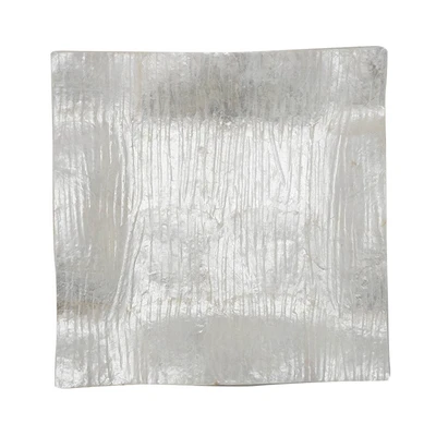 Gambar Pendopo Piring Saji Fly Wave Shell Craft 23x23 cm - Putih