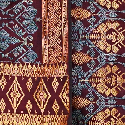 Gambar Kain Songket Bali 220x110 Cm