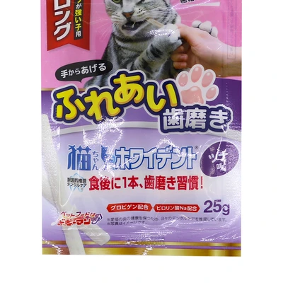 Gambar Cattyman Camilan Kucing Whident Strong Tuna 25 gr