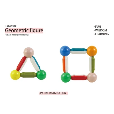 Gambar Kiddy Star Set 27 Pcs Magnetic Bar & Balls