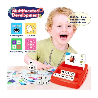 Gambar Kiddy Star Set Educational Game 2 In 1 - Merah