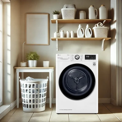Gambar LG Mesin Cuci Front Loading 9 kg RV09VHP5W