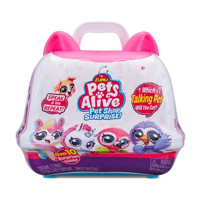Gambar Zuru Set Boneka Plush Pets Alive Pet Shop Surprise 9523