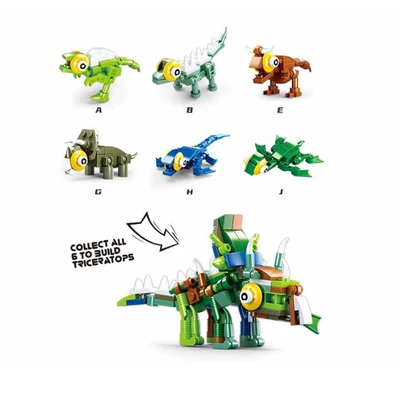 Gambar Sluban Egg Dino 6 In 1 Random