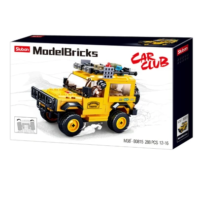 Gambar Sluban Set 288 Pcs Model Bricks Offroad - Kuning