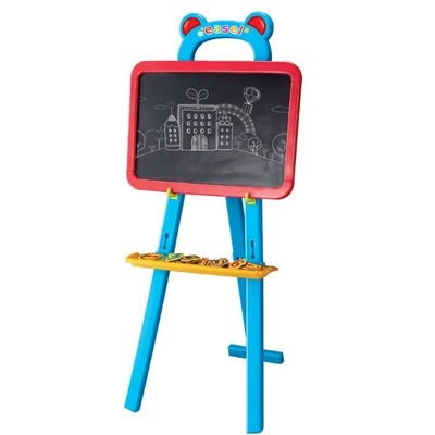 Gambar Kiddy Star Papan Tulis Learning Easel 3in1