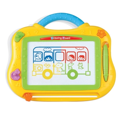 Gambar Kiddy Star Magnetic Drawing Board S Cp - Kuning