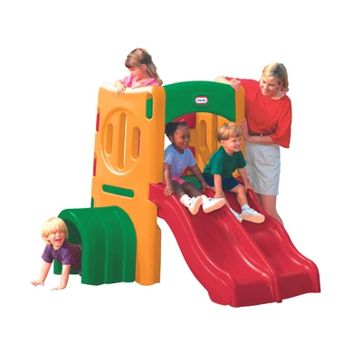 Gambar Little Tikes Perosotan Twin Slide Tunnel Climber