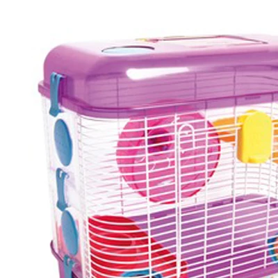Gambar M-Pets Chester Kandang Hamster 41.5x26.5x39 cm - Mix