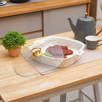 Gambar Appetite Wadah Saji Casserole Porcelain Marble 33 cm - Gold