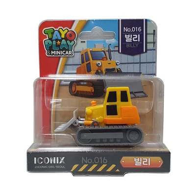 Gambar Tayo Play & Minicar Friends Billy - Kuning/oranye