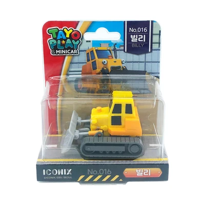 Gambar Tayo Play & Minicar Friends Billy - Kuning/oranye