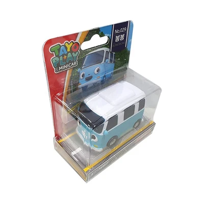 Gambar Tayo Play & Minicar Friends Bongbong - Biru/putih
