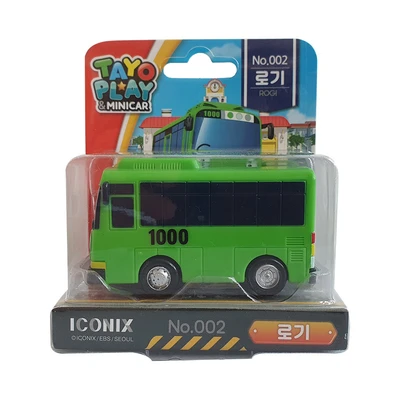 Gambar Tayo Play & Minicar Friends Rogi - Hijau