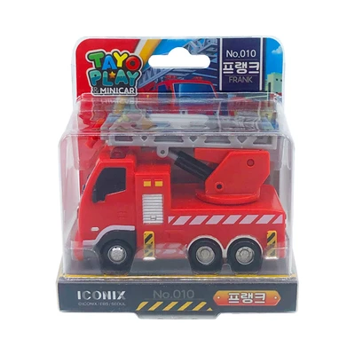 Gambar Tayo Play & Minicar Friends Frank - Merah