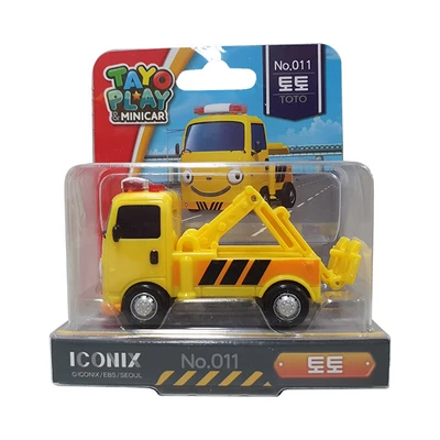 Gambar Tayo Play & Minicar Friends Toto - Kuning