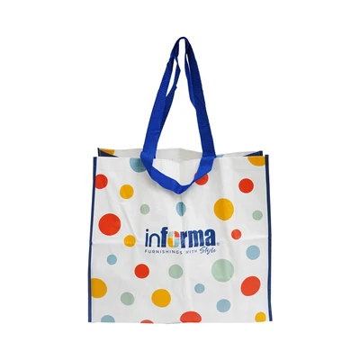 Gambar Informa Tas Belanja Plastik 50x18x45 cm - Biru