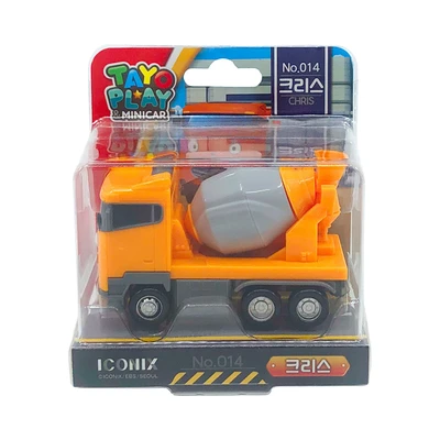 Gambar Tayo Play & Minicar Friends Chris - Oranye