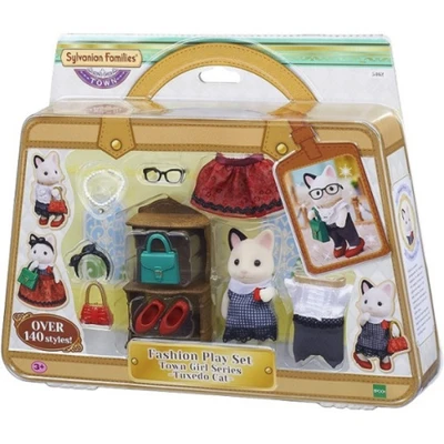 Gambar Sylvanian Families Set Fashion Play Tuxedo Cat 54620
