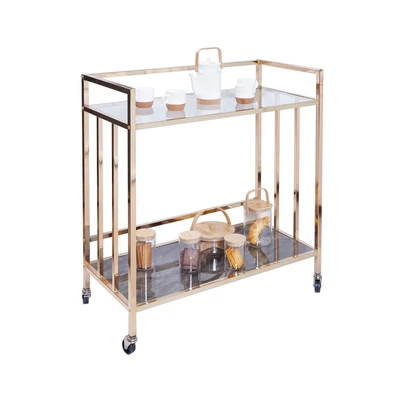 Gambar Informa Nixon Rak Troli Dapur - Gold