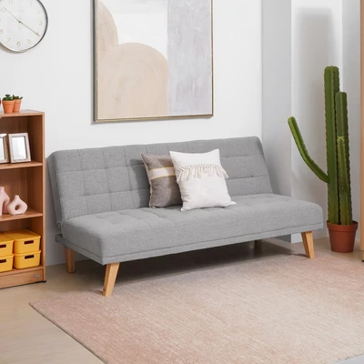 Gambar Informa Gonzales Sofa Bed Fabric - Abu-Abu