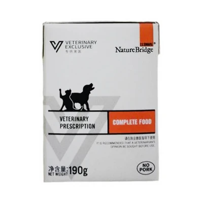 Gambar Nature Bridge 190 Gr Vet Makanan Kucing Basah Kidney