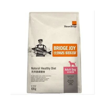 Gambar Nature Bridge Makanan Anjing Kering Adult Bridge Joy 10 kg