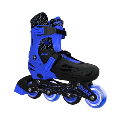 Gambar Neon Ukuran 34-37 Sepatu Roda Combo - Biru