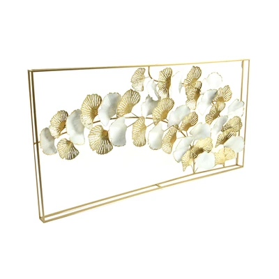 Gambar Informa Hiasan Dinding Multi Ginkgo Besi 134.6x69.9 cm - Mix