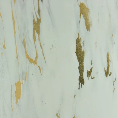 Gambar Informa Pot Tanaman Motif Marble Dengan Alas 13.3 cm - Gold