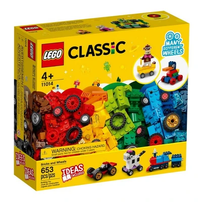 Gambar LEGO Classic Bricks And Wheels 11014 Random