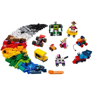 Gambar LEGO Classic Bricks And Wheels 11014 Random