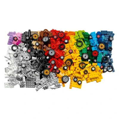 Gambar LEGO Classic Bricks And Wheels 11014 Random