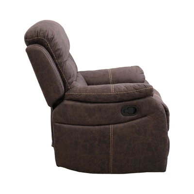 Gambar Selma Lalita Sofa Recliner Fabric 1 Seater - Cokelat