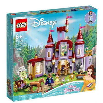 Gambar LEGO Disney Princess Belle And Beast Castle 43196